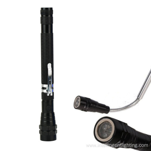 Aluminium Telescopic Led Flashlight With Magnet